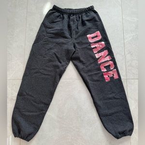 Small Dance Grey Sweatpants / Joggers / Warmups